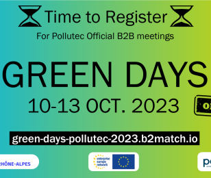 Encart Green Days édition 2023 du 10 au 13 octobre