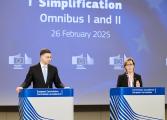 Press conference by Valdis Dombrovskis and Maria Luís Albuquerque, European Commissioners, on the Omnibus packages on sustainability and investment simplification