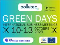 Encart Green Days édition 2023 du 10 au 13 octobre